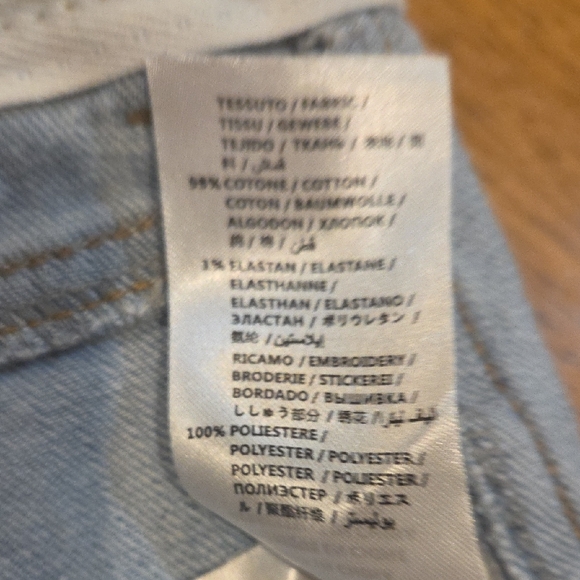 Stella McCartney Light Blue Kids Denim Shorts - Picture 8 of 12